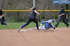 Softball vs Emerson  Wheaton College Softball vs Emerson College in game 2 of their doubleheader. - Photo by Keith Nordstrom : Wheaton, Softball